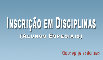 Edital Alunos Especiais